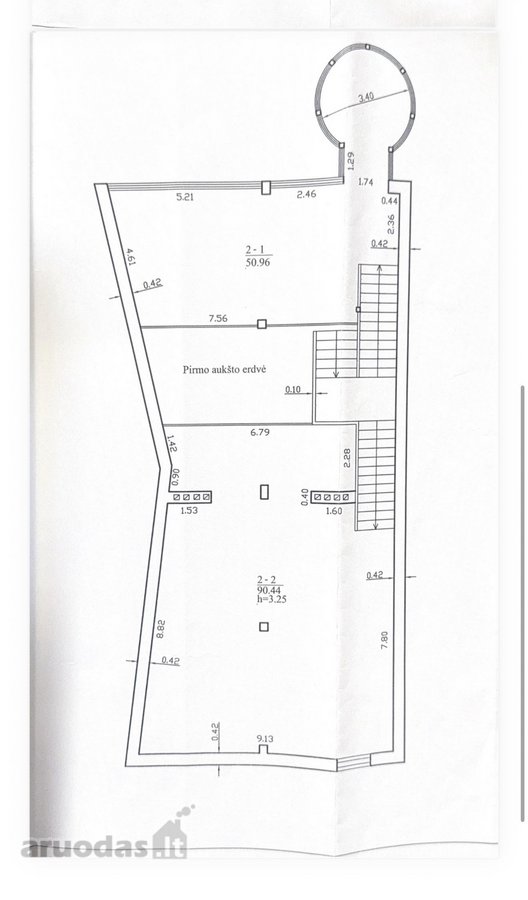 Išnuomojamos 440 M² Komercinės Patalpos – - nuotraukos Nr. 39
