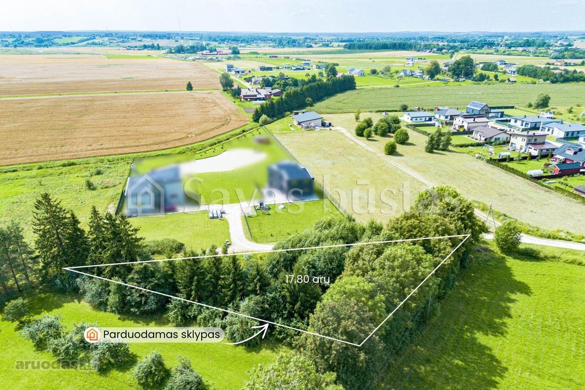 Parduodamas 17,8 arų žemės sklypas Lanko g. 5 - nuotraukos Nr. 4