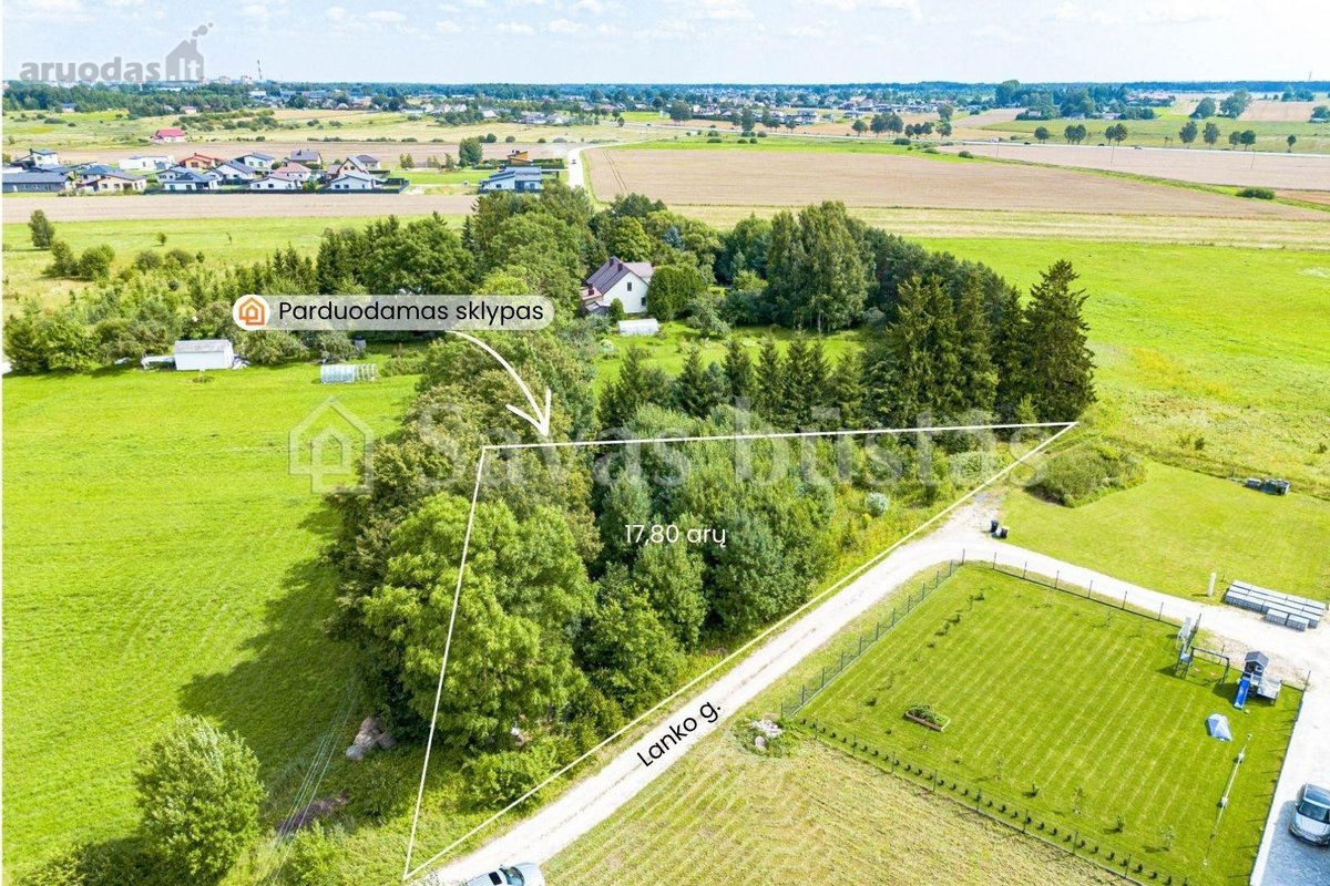 Parduodamas 17,8 arų žemės sklypas Lanko g. 5 - nuotraukos Nr. 5