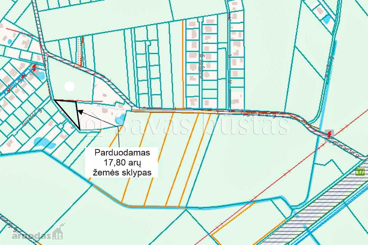 Parduodamas 17,8 arų žemės sklypas Lanko g. 5 - nuotraukos Nr. 8