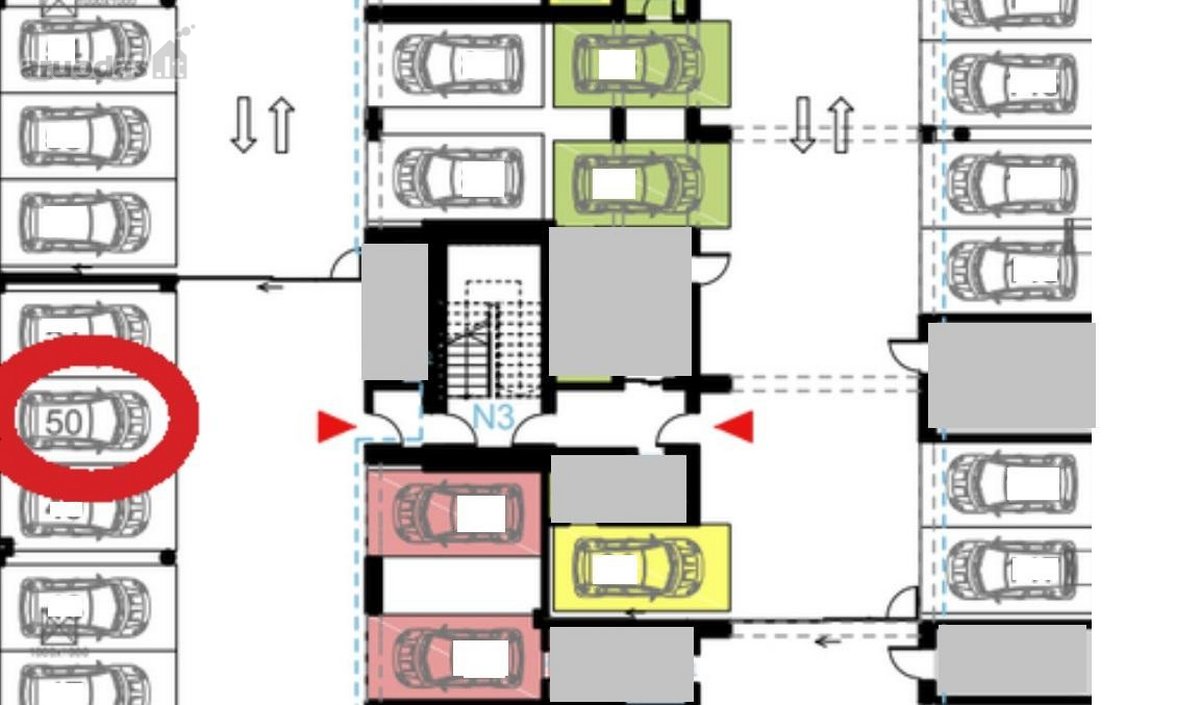 Investicinė Parkingo Vieta – Linkmenų G. 27, - nuotraukos Nr. 4