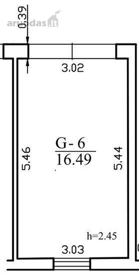 Parduodamas Jaukus, Šviesus 3 Kambarių, 82,82 - nuotraukos Nr. 18