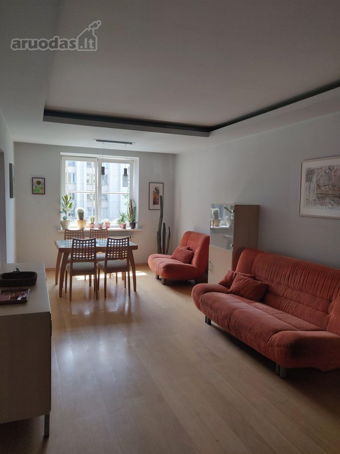 Išnuomojamas erdvus 64 m² butas Vilniaus - nuotraukos Nr. 2