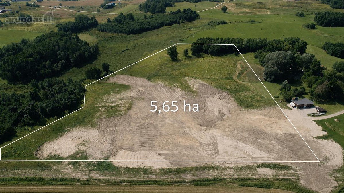 Parduodamas 5,65 ha žemės sklypas Raudonės - nuotraukos Nr. 5