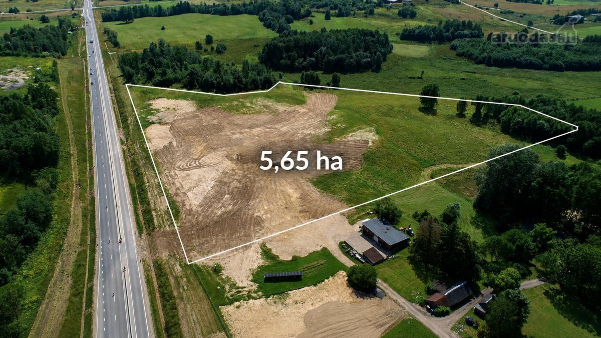 Parduodamas 5,65 ha žemės sklypas Raudonės - nuotraukos Nr. 6