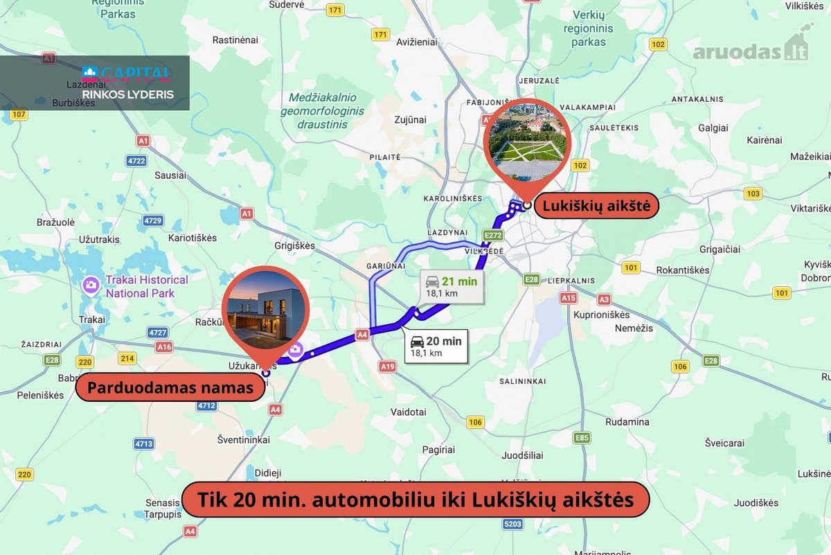 Parduodami Erdvūs A++ Energetinės Klasės - nuotraukos Nr. 32
