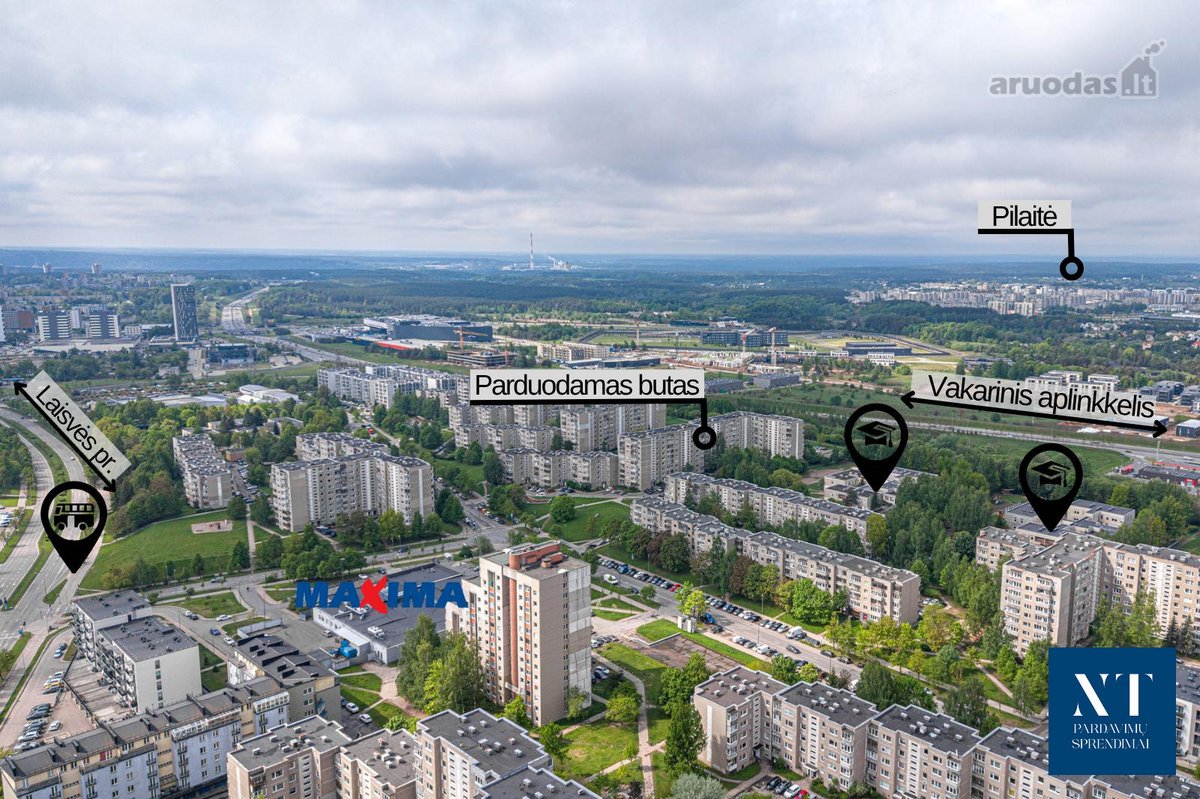 Parduodamas 2 kamb. butas Taikos g. 221, Vilniuje - nuotraukos Nr. 33