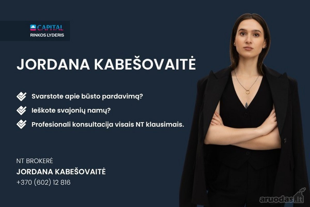 Nuomojamas Erdvus Ir Šviesus Butas Su - nuotraukos Nr. 22