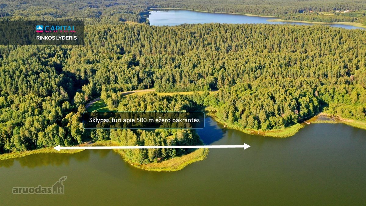 Išskirtinė 3,42 ha sodybvietė su beveik 500 m - nuotraukos Nr. 8