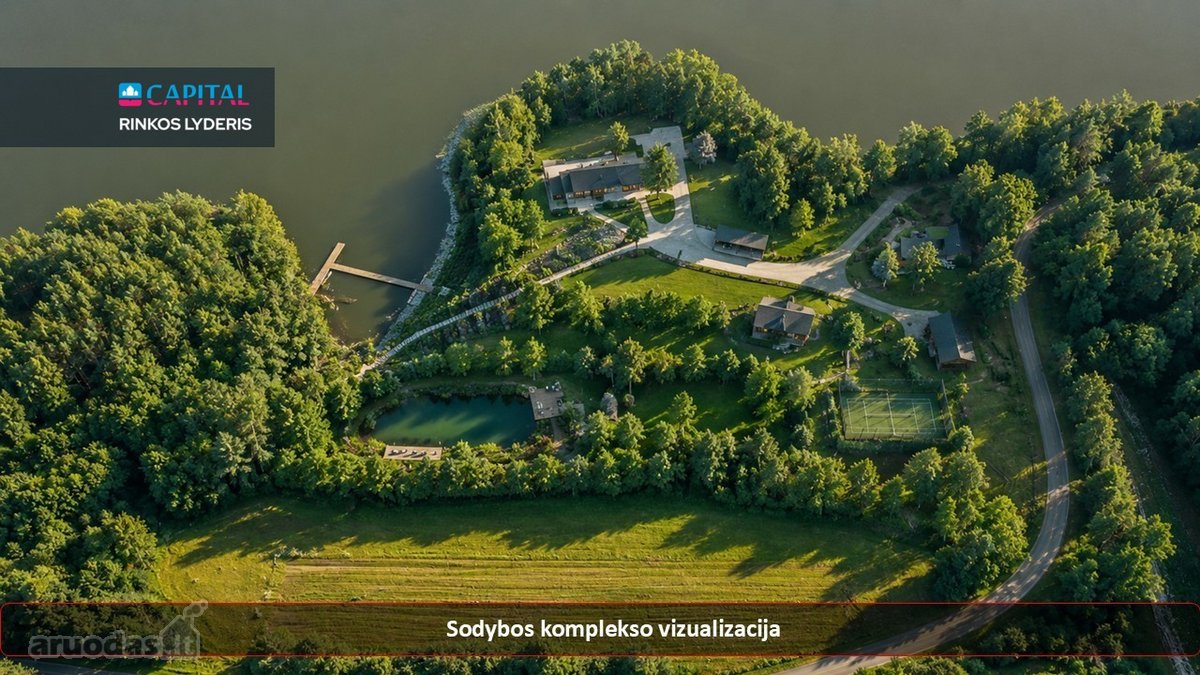 Išskirtinė 3,42 ha sodybvietė su beveik 500 m - nuotraukos Nr. 6