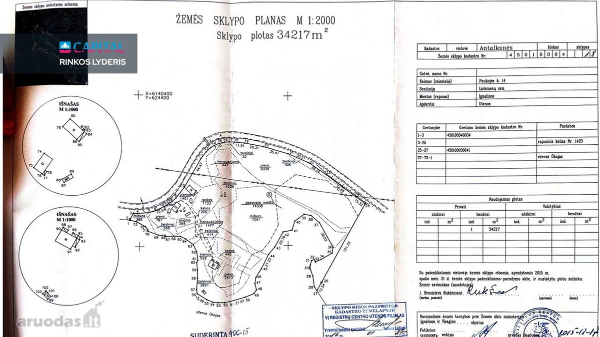 Išskirtinė 3,42 ha sodybvietė su beveik 500 m - nuotraukos Nr. 26