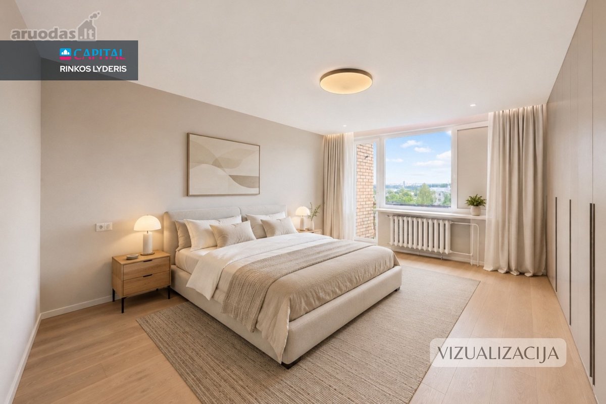 Parduodamas erdvus 3 kambarių butas Žvėryne – - nuotraukos Nr. 11
