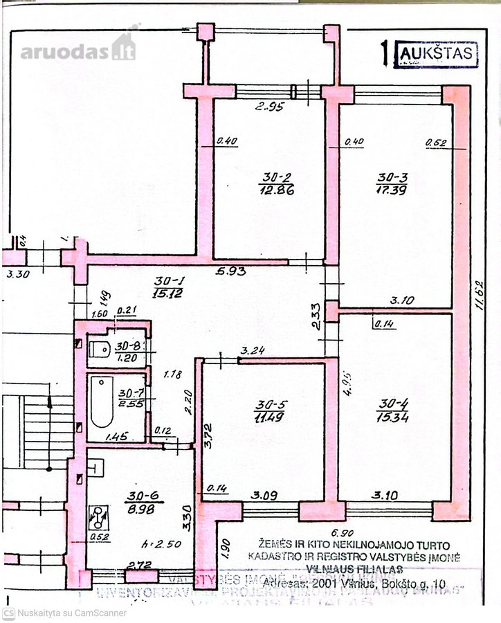 Nuomojamas Erdvus 4 Kambarių Butas Žvėryne – - nuotraukos Nr. 4