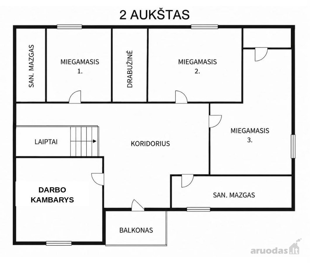 6 Namų Projektas Gamtos Apsuptyje  151 Kv. M - nuotraukos Nr. 35