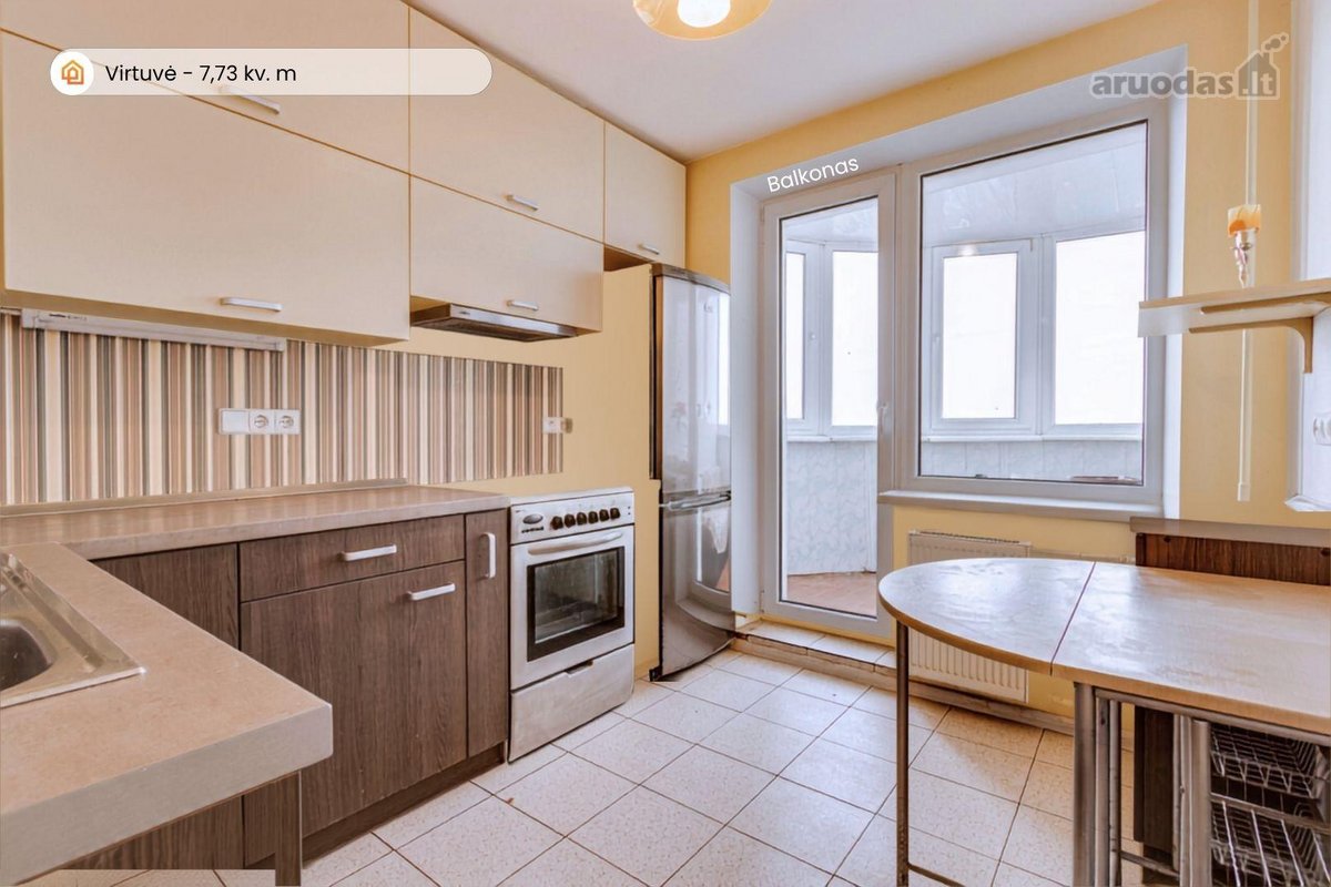 Parduodamas itin erdvus 3 kambarių butas - nuotraukos Nr. 13