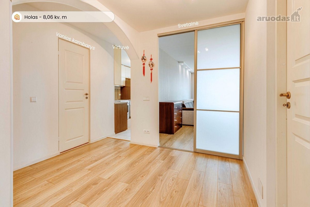 Parduodamas itin erdvus 3 kambarių butas - nuotraukos Nr. 16