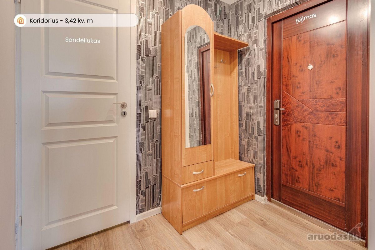 Parduodamas itin erdvus 3 kambarių butas - nuotraukos Nr. 18