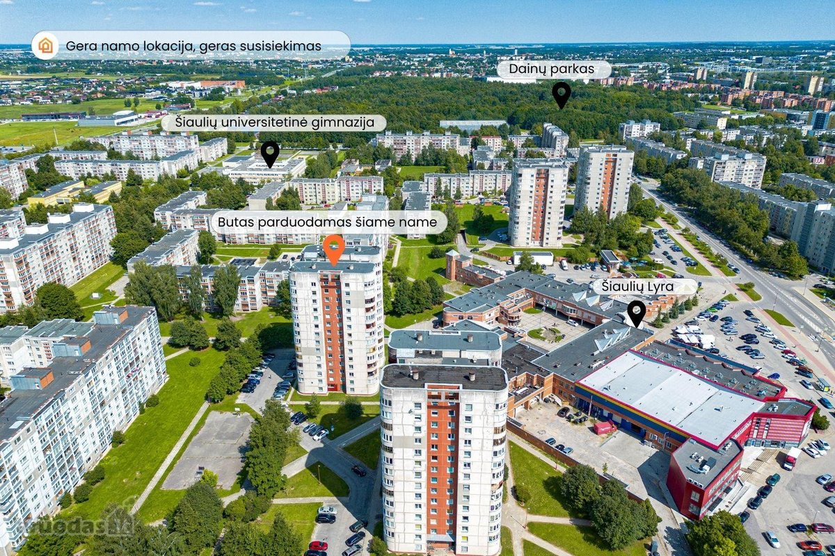 Parduodamas itin erdvus 3 kambarių butas - nuotraukos Nr. 29
