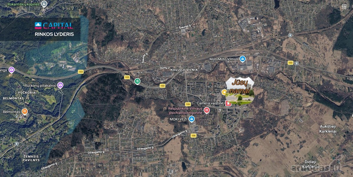 Parduodamas Tvarkingas Dviejų Kambarių 28.32 - nuotraukos Nr. 33