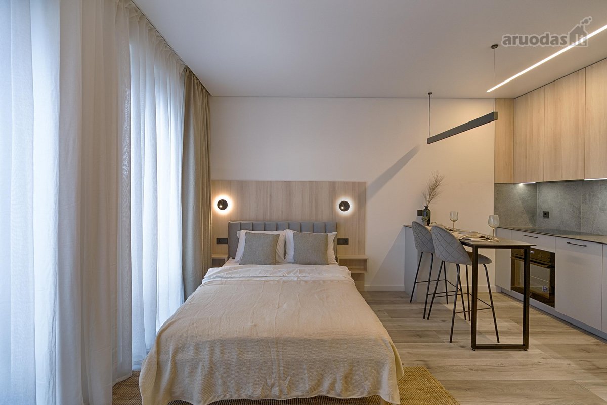 Modernus, pilnai įrengtas 1 kambario butas – - nuotraukos Nr. 5
