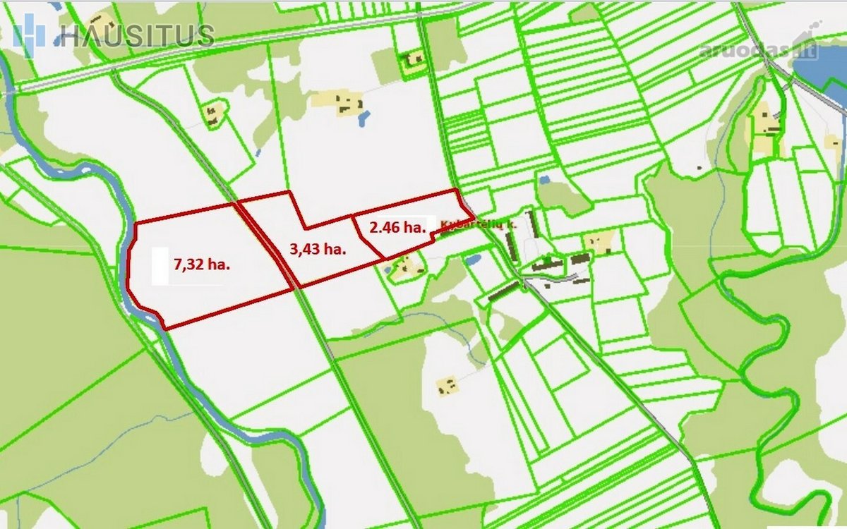 Parduodami Du 31,7 Ha. Bendro Ploto Sklypai, - nuotraukos Nr. 13