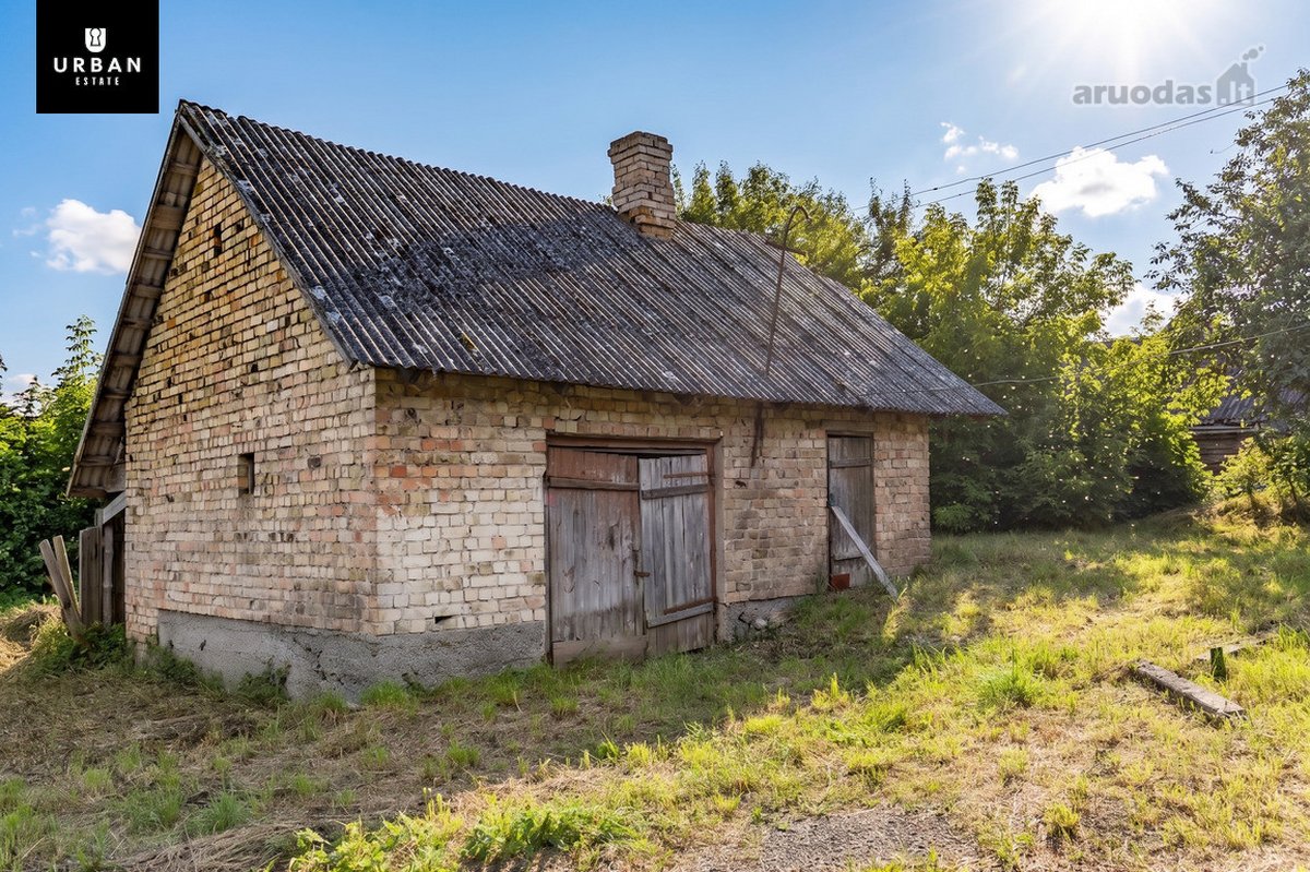 Erdvus Žemės Sklypas Su Remontuotinu Namu - nuotraukos Nr. 16