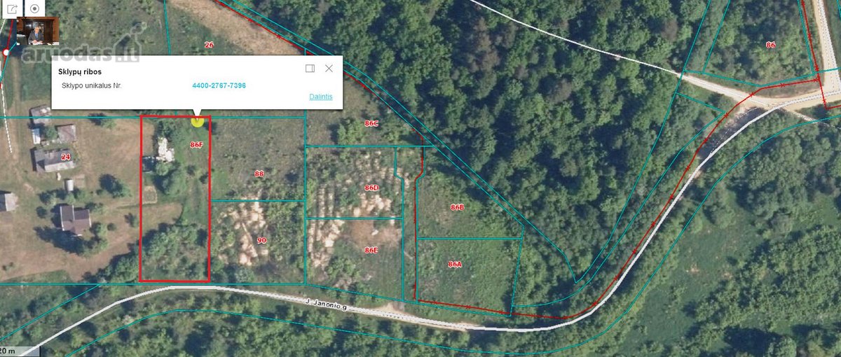 Sklypas priklauso miestui, privažiavimas per - nuotraukos Nr. 8