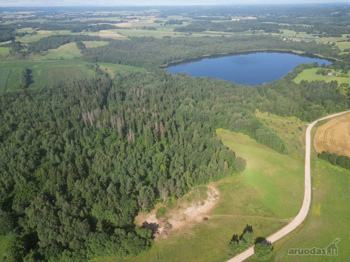 Telšių rajone 13,5 Ha sklypas ant Baltežerio - nuotraukos Nr. 34