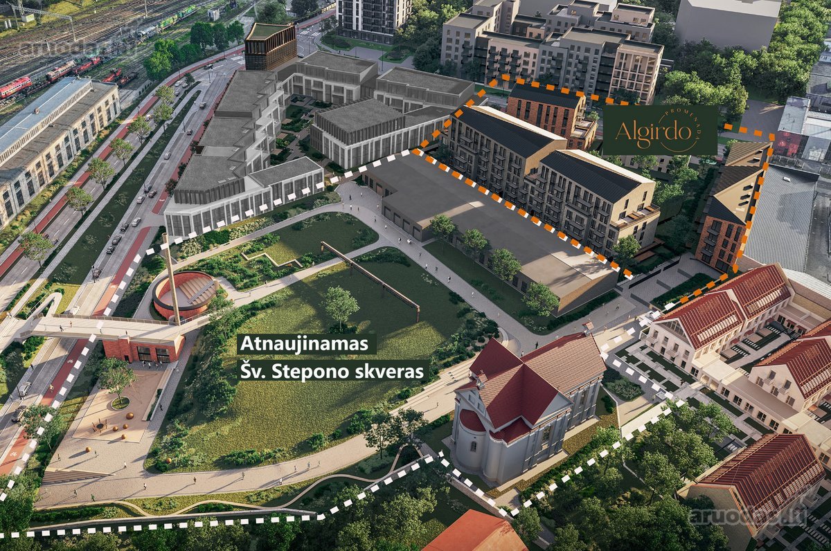Parduodamas Elegantiškai Įrengtas 2 Kambarių - nuotraukos Nr. 34
