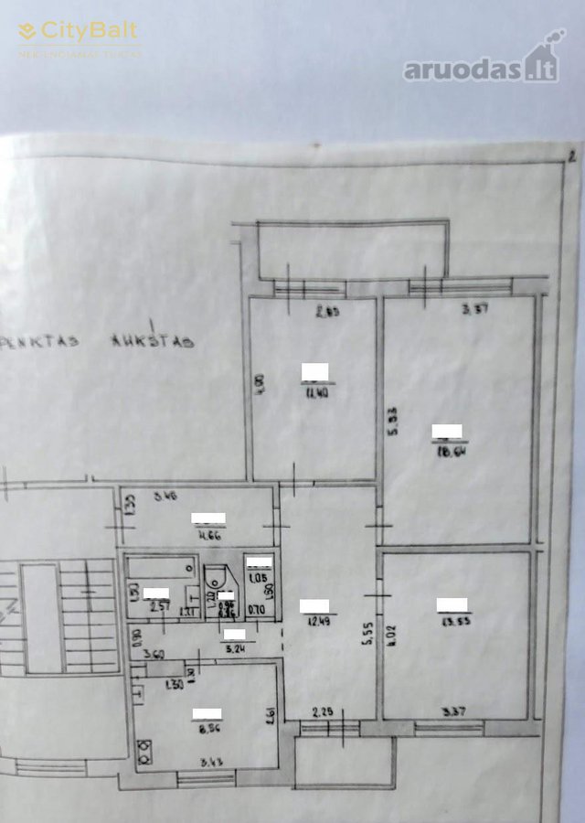 Parduodamas tvarkingas, erdvus, 3 kambarių - nuotraukos Nr. 28