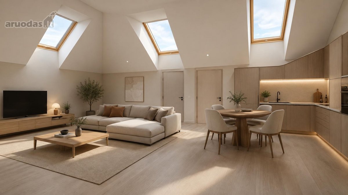 Parduodamas 52,64 M² Loftas Su 29 M² Privačia - nuotraukos Nr. 6