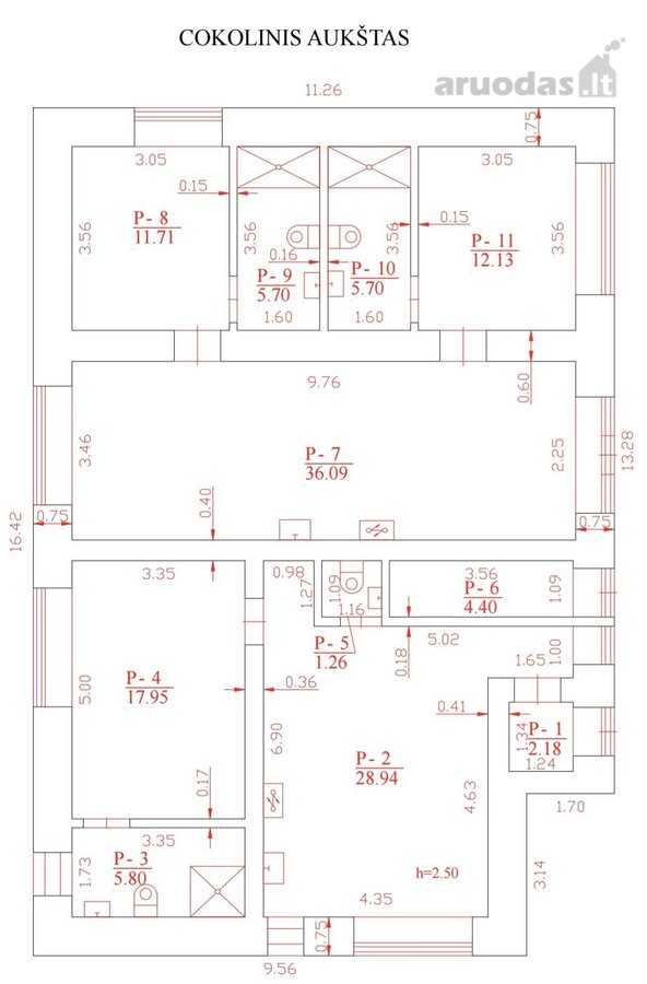 Parduodamas 52,64 M² Loftas Su 29 M² Privačia - nuotraukos Nr. 24