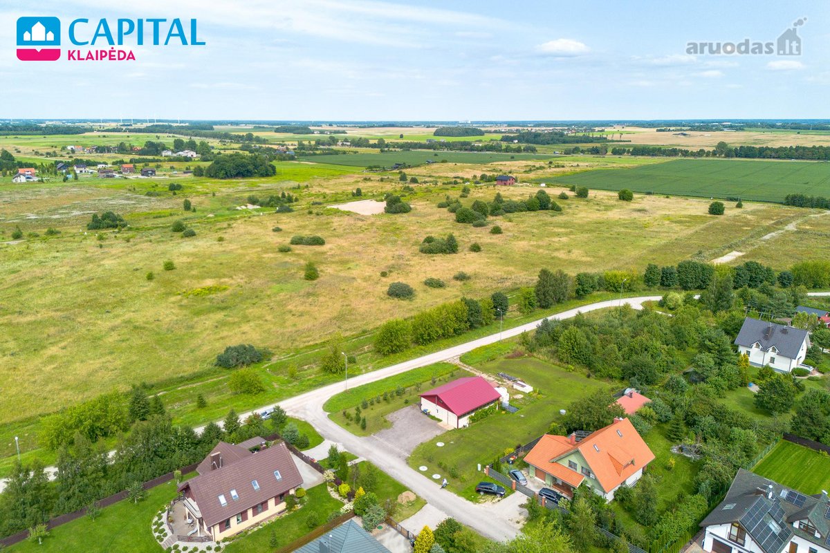 15 Arų Kampinis Sklypas Kunkiuose, Netoli - nuotraukos Nr. 2