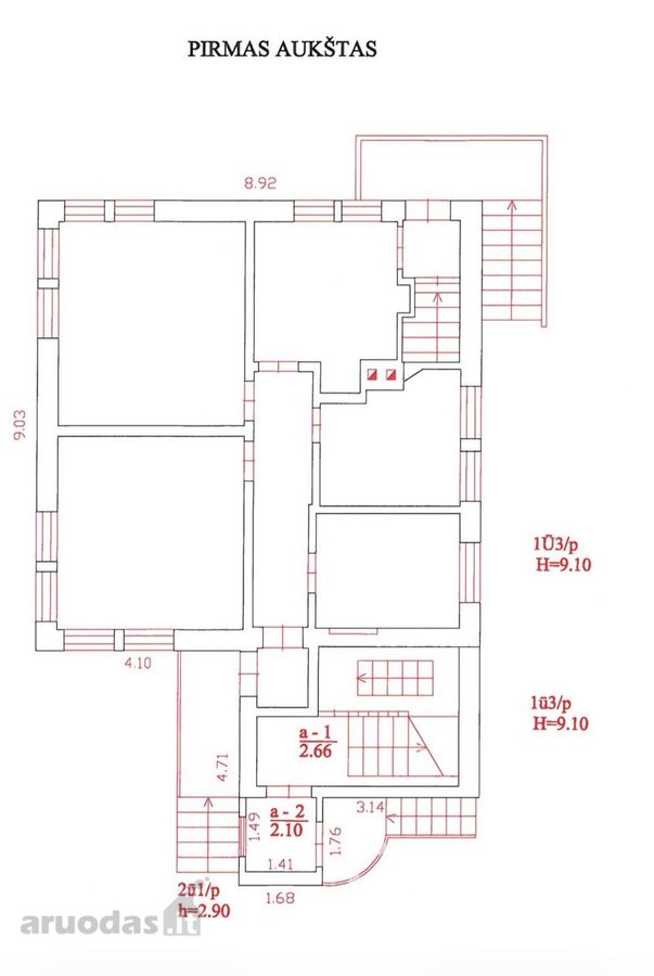Parduodamas itin šviesus 3 kambarių, 54,65 m² - nuotraukos Nr. 21