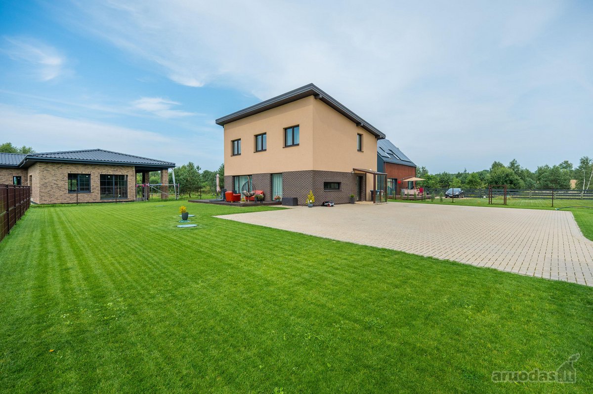 Pilnai įrengtas A+ klasės namas su 17,7 aro - nuotraukos Nr. 25