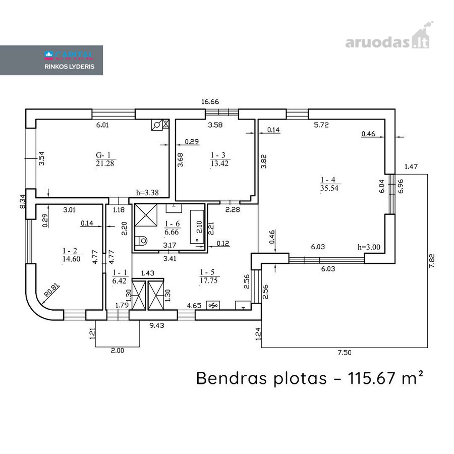 Parduodamas A+ klasės 115.67 kv. m - nuotraukos Nr. 26