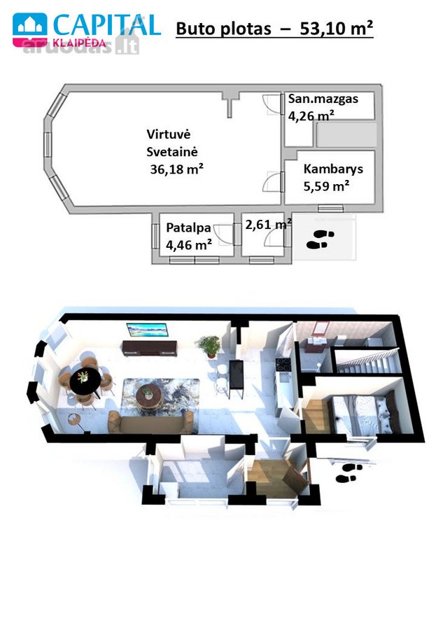 Retas Pasiūlymas Geroje Lokacijoje Klaipėdoje - nuotraukos Nr. 22