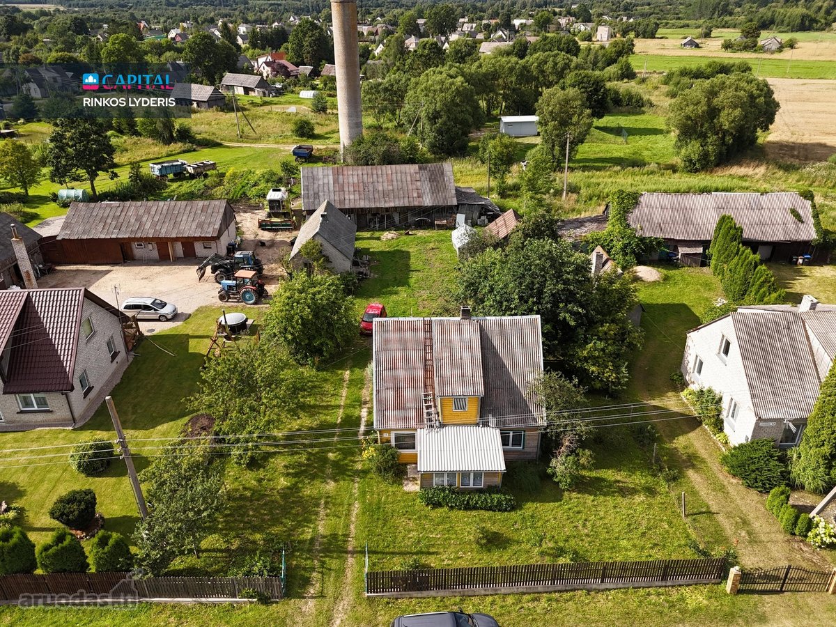 Parduodamas Dviejų Aukštų Namas Tryškiuose – - nuotraukos Nr. 2
