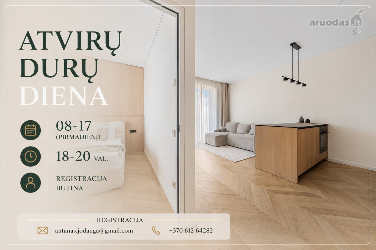 Parduodamas Elegantiškai Įrengtas 2 Kambarių - nuotraukos Nr. 2