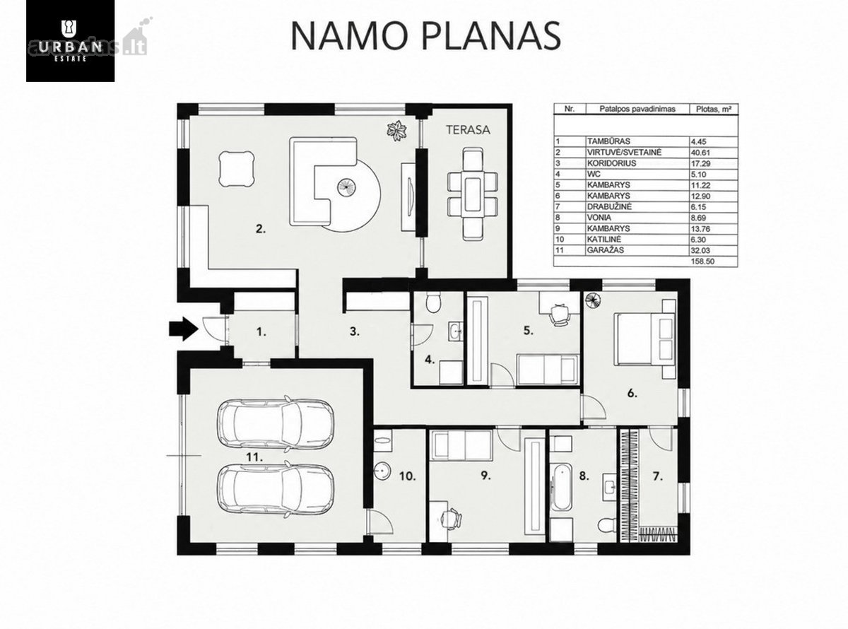 Individualus, Kokybiškai Pastatytas Namas - nuotraukos Nr. 16