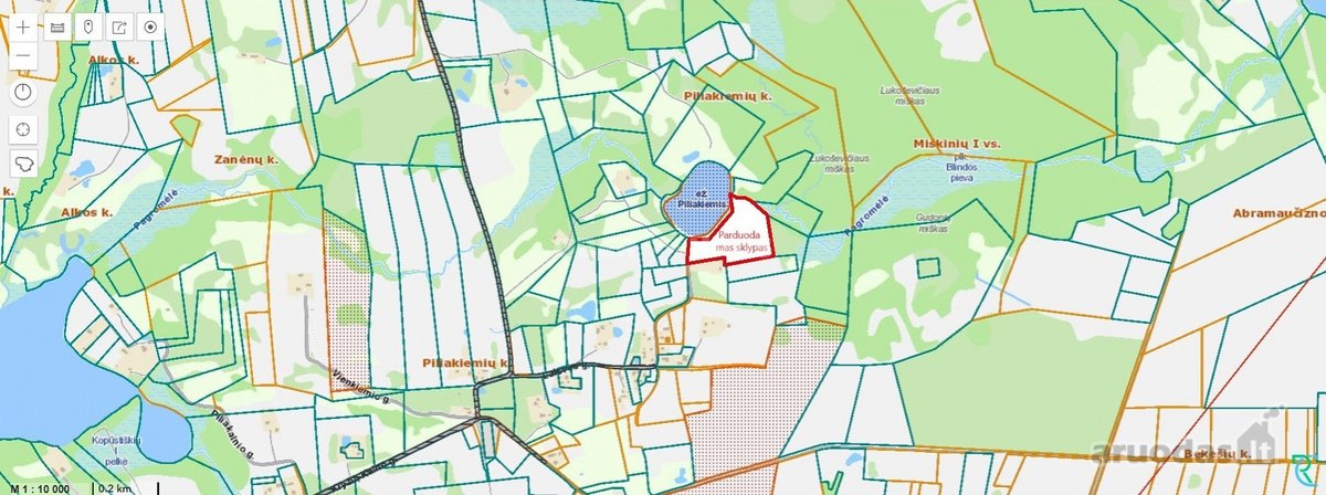 Parduodamas trijų su trupučiu hektarų sklypas - nuotraukos Nr. 11