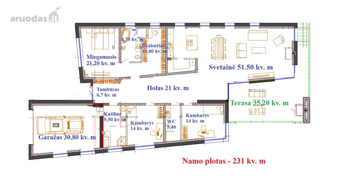 Išskirtinis A++ Klasės Namas Prestižiniame - nuotraukos Nr. 21