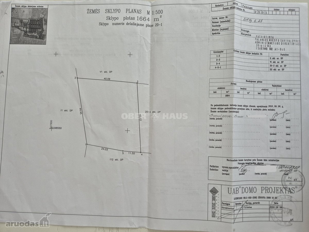 Parduodamas namų valdos sklypas Klevų g. 27, - nuotraukos Nr. 11