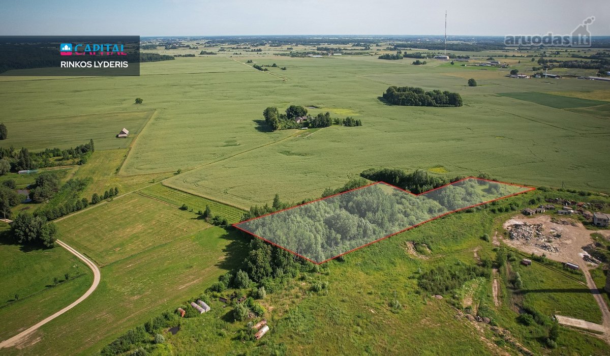 Parduodamas 1,2861 ha A Žemės Ūkio Paskirties - nuotraukos Nr. 5