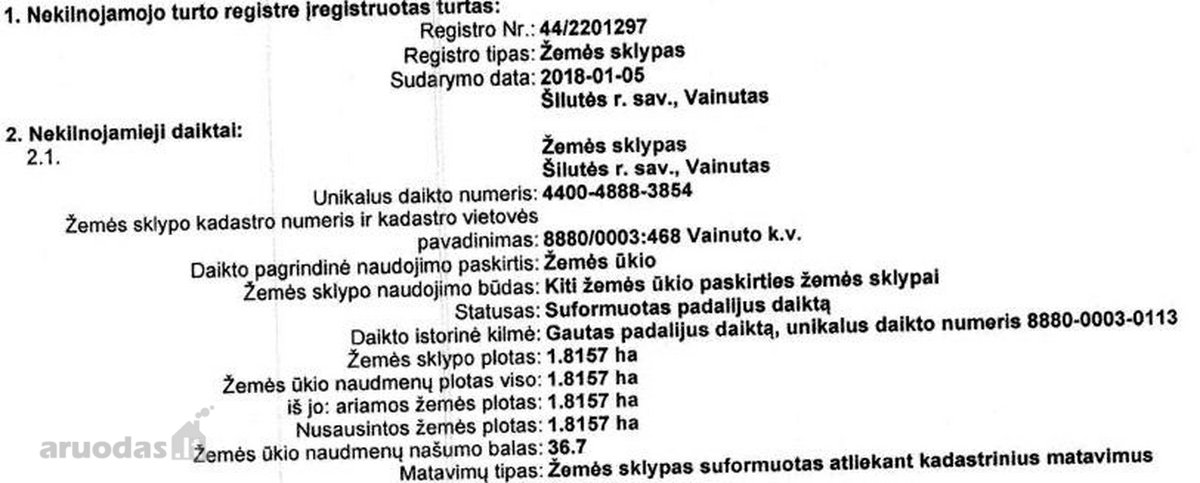 Parduodami 5 sklypai vienas šalia kito, - nuotraukos Nr. 3