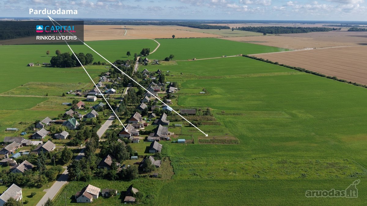 Parduodama Namo Dalis Su 33,56 Arų Žemės - nuotraukos Nr. 3