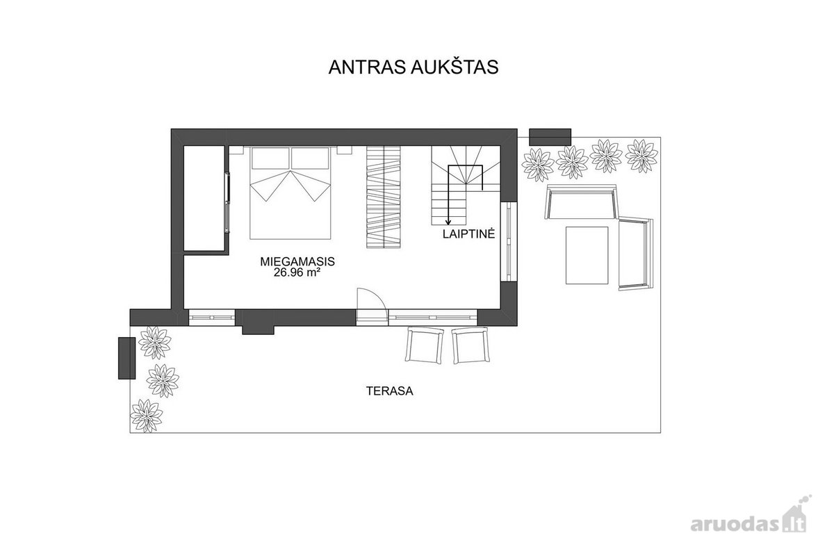 Parduodamas išskirtinis 4 kambarių butas per - nuotraukos Nr. 22
