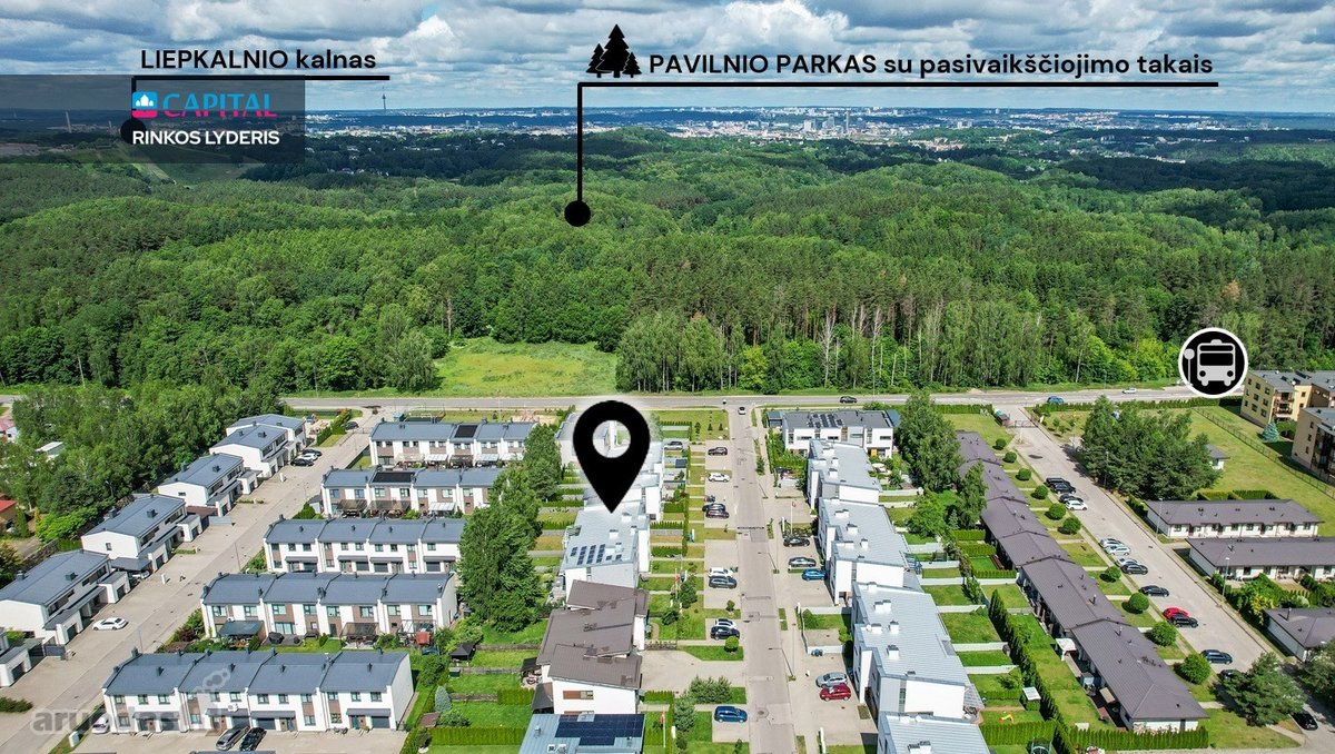 Nuomojamas kraštinis Kotedžas su įstiklinta - nuotraukos Nr. 30