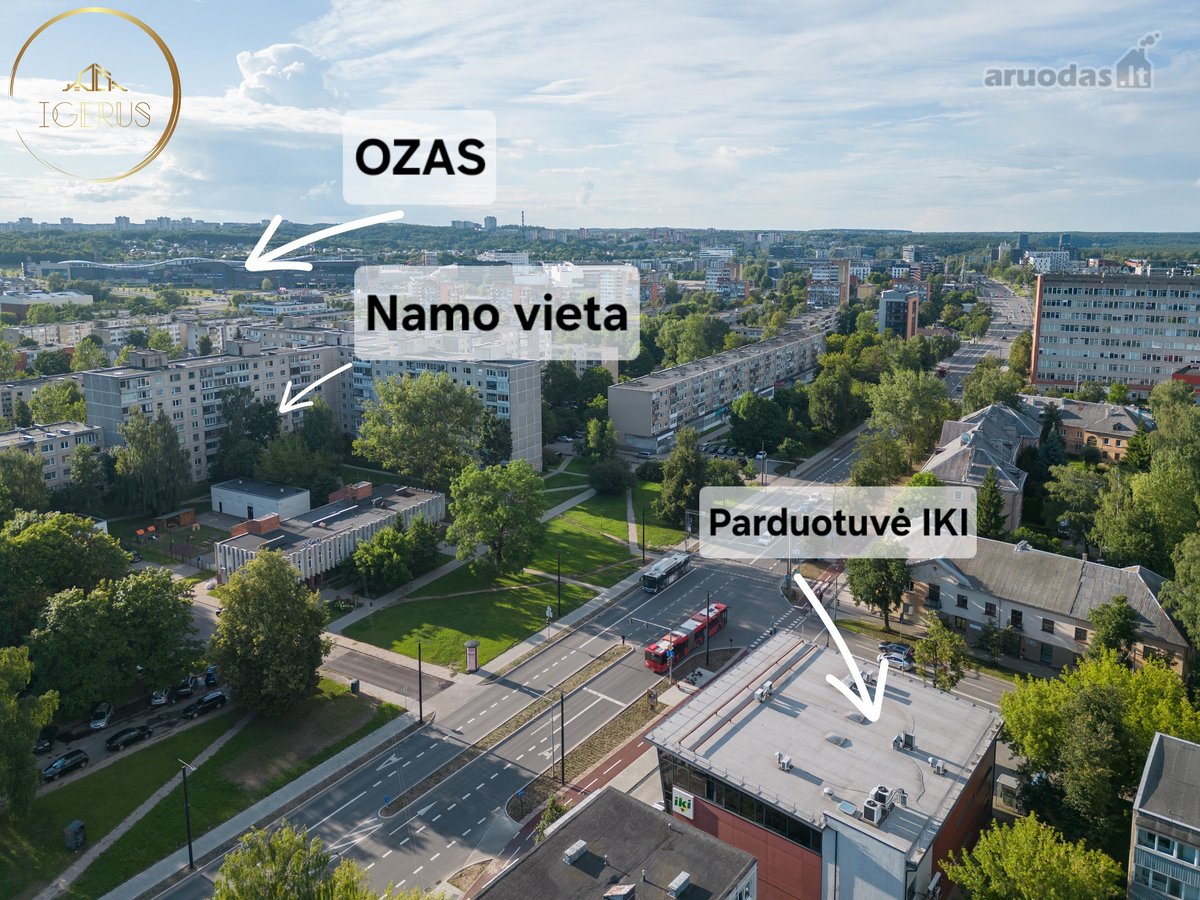 Parduodamas jaukus 1 kambario butas su - nuotraukos Nr. 14