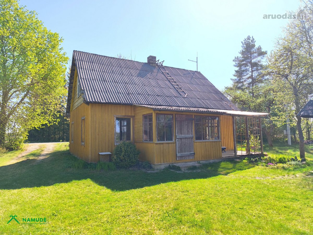 Parduodama Rąstinė Sodyba Su Tvenkiniu Biržų - nuotraukos Nr. 2